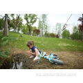 Bicicleta de equilibrio para niños pequeña de acero al carbono de 12 pulgadas